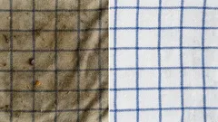 Jak odświeżyć stare ściereczki kuchenne, gdy pranie nie wystarcza: nowa metoda