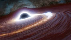 Wszechświat się zmienia: czarne dziury nie rosną już tak jak kiedyś