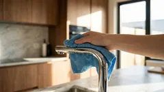 Zapomnij o skrobaczkach i środkach czyszczących: lśniący kran w 10 minut