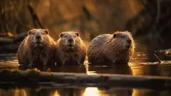 Bobry ścinają drzewa nie po to, by się wyżywić: zaskakująca prawda