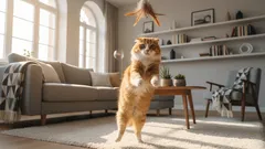 Sekret aktywnego kota: jak zapewnić pupilowi energię bez spacerów na świeżym powietrzu